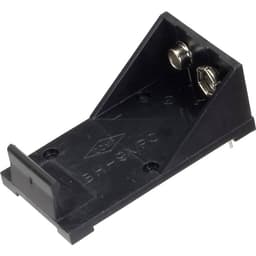 TRU COMPONENTS BH-9VP Batteriholder 1 9 V blok Kontaktpol