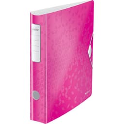 Leitz Pärm DIN A4 Bredd baksida: 65 mm Rosa (metallic)