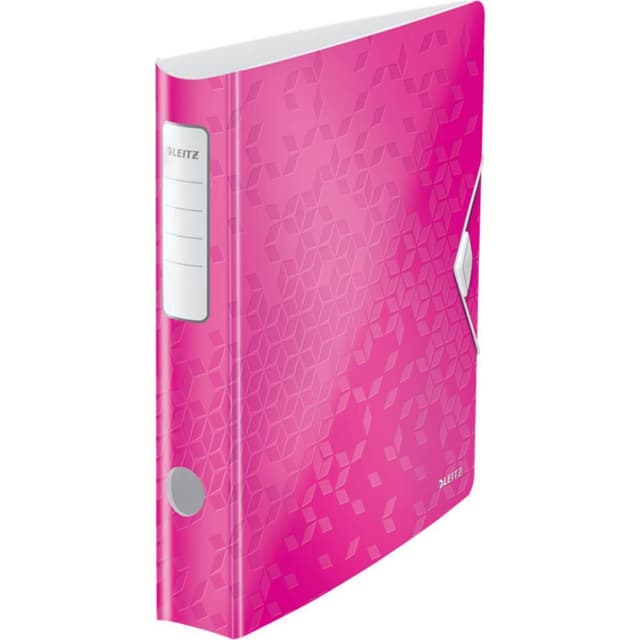 Leitz Pärm DIN A4 Bredd baksida: 65 mm Rosa (metallic)