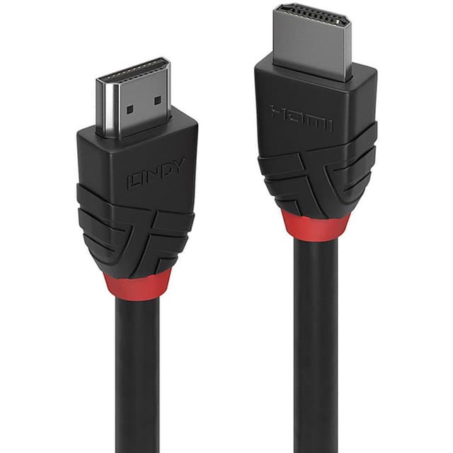 LINDY HDMI Anslutningskabel 3.00 m 36473 Svart [1x HDMI