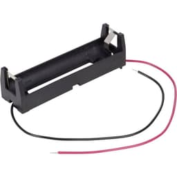 Velleman BH18650-1 Batterihållare 1x 18650 Kabel