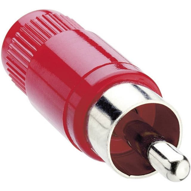 Lumberg STO 1-RD STO 1 RCA-kontakter Kontakt hane rak