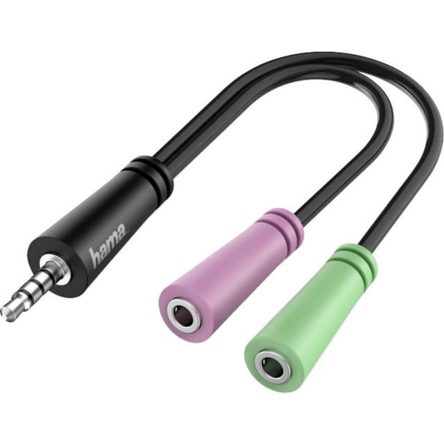 Hama Teleplugg Audio Anslutningskabel [1x Teleplugg 3.5