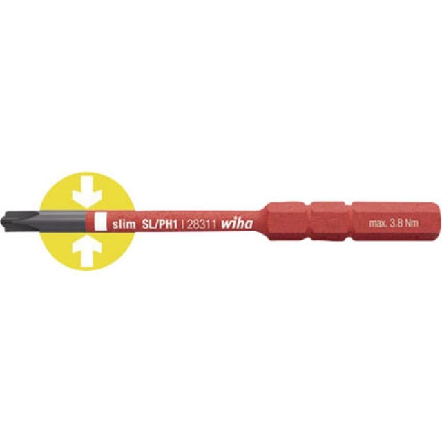 VDE Plus/Minus Utbytbar blad Wiha SlimBit electric