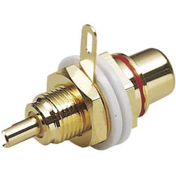 BKL Electronic 0101141 RCA-kontakter Hona inbyggd Antal