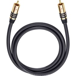 Phono Audio Tilslutningskabel [1x Cinch-stik - 1x