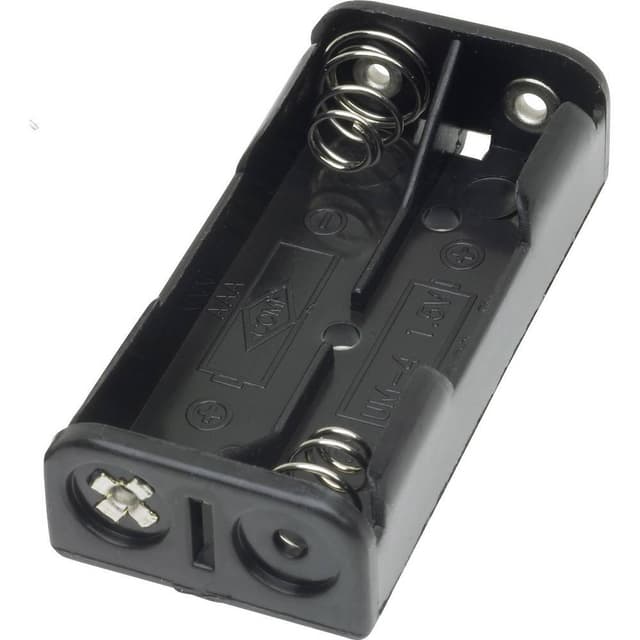 TRU COMPONENTS BH-421-3D Batteriholder 2 R03 (AAA)