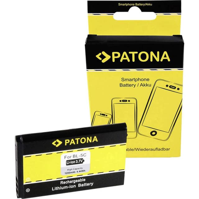 Patona BL-5C 6600/3100/7610/6230 Kamerabatteri