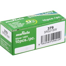 Murata 248396 Knapcellebatteri 10 stk