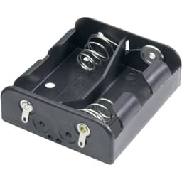 Goobay 45834 Batterihållare 2x R14 Lödanslutning (L x B