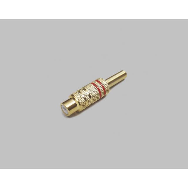 BKL Electronic 0101106 RCA-kontakter Koppling rak Antal