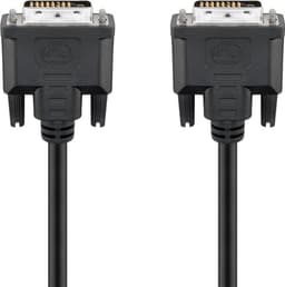 Goobay DVI-D Full HD-kabel Dual Link, Nickel