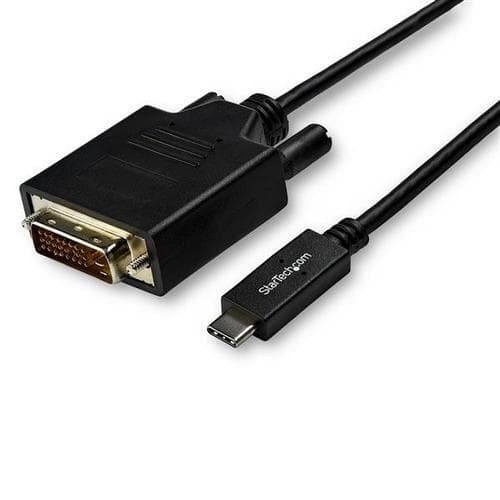 StarTech.com CDP2DVI3MBNL, 3 m, USB Type-C, DVI-D, Hanstik, Hanstik, Lige