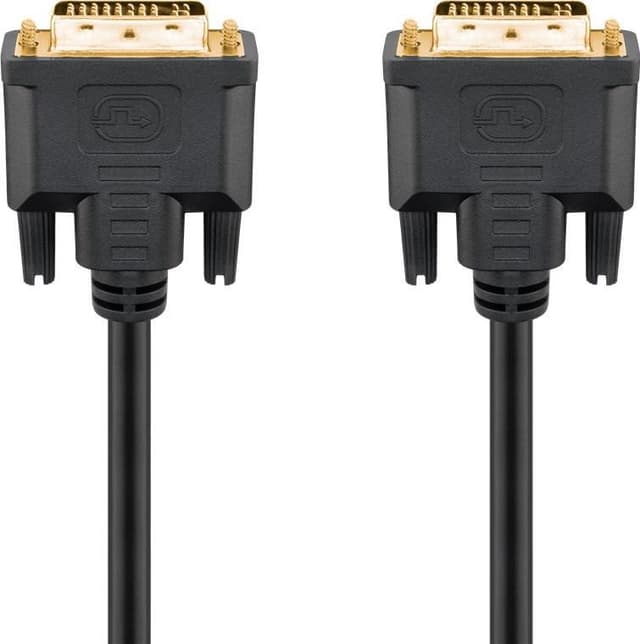 Goobay DVI-I full HD-kabel, Dual Link,