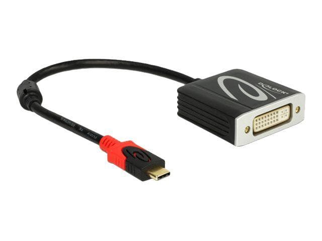 Delock Adapter " male > DVI female (DP Alt Mode) 4K 30 Hz