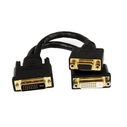 StarTech.com 20 cm DVI-I hane till DVI-D hona och HD15 VGA hona Wyse D