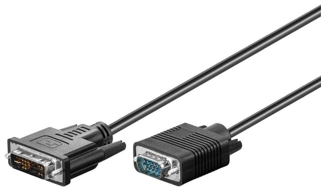 Goobay DVI-A/VGA Full HD-kabel, förnicklad