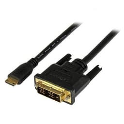 StarTech.com HDCDVIMM3M, 3 m, Mini-HDMI, DVI-D, Hankoppling, Hankoppling, Rak