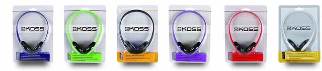 Koss hovedtelefoner KPH7g hovedbånd/on-ear, 3,5 mm (1/8 tommer), grøn,