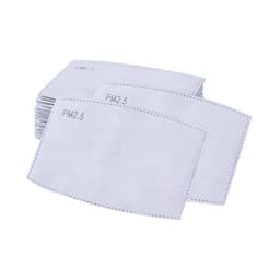 10-Pakning PM2.5 Filter til Ansiktsmaske