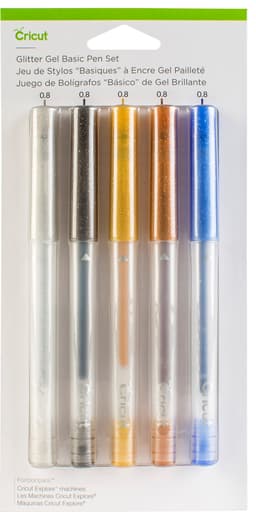 Cricut Glitter Gel Basics kynäpakkaus