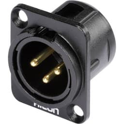 Hicon HI-X3DM-G HI-X3DM-G XLR-kontakter
