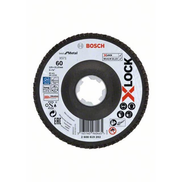 Bosch Accessories 2608619202 Slipsten Ø 125 mm N/A 1 st