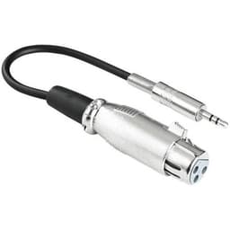 Hama 41908 XLR-adapter XLR-tilslutning - Jackstik 3,5