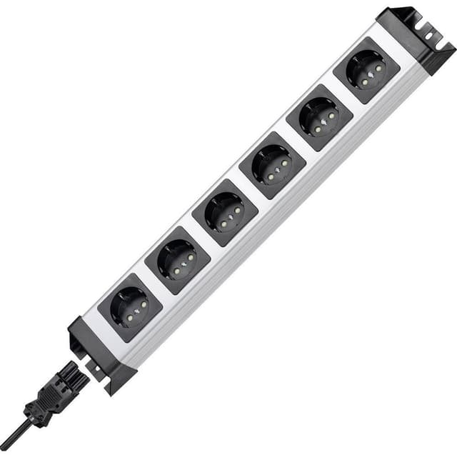 Kopp 2.29420012E8 Grenuttag 6x Svart, Silver GST18i