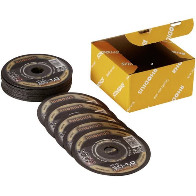 Separationspår rakt 115 mm 22.23 mm Rhodius XT70 PACK