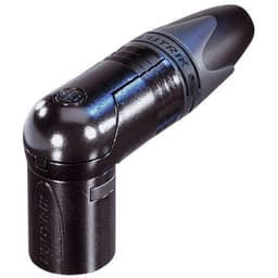 Neutrik NC4MRX-B XLR-stik Stik, vinklet Poltal: 4 Sort