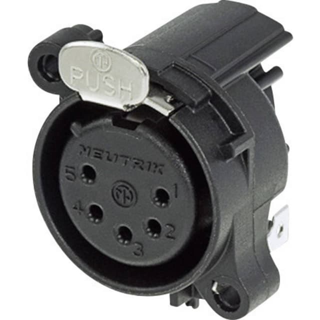 Neutrik NC5FAH NC5FAH XLR-kontakter Flänsanslutning
