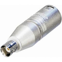 XLR-adapter XLR-hankontakt - BNC-hona Neutrik NA2MBNC 1