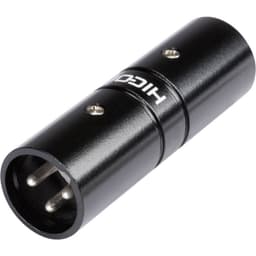 XLR-adapter XLR-hankontakt - XLR-hankontakt Hicon