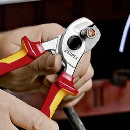 Knipex 95 26 165 Kabelsaks Passer til Aluminiums- og kobberkabel, enkelt- og flerledet 15 mm 50 mm² 0