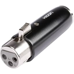 XLR-adapter XLR-honkontakt - Mini-XLR-hane Hicon