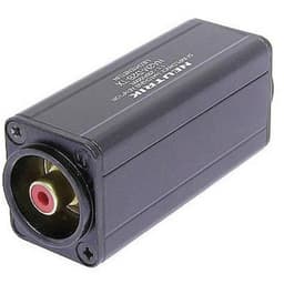 XLR-adapter XLR-hankontakt - RCA-hona Neutrik