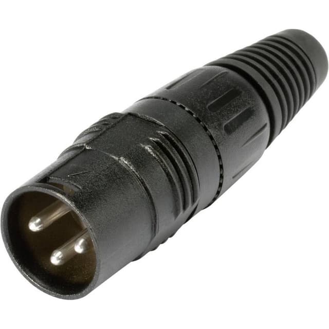 Hicon HI-X3MT HI-X3MT XLR-kontakter Kontakt hane rak