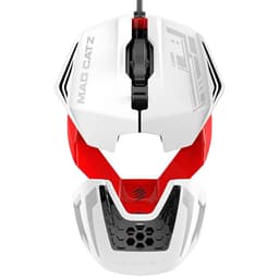 Mad Catz RAT 1 gamingmus (rød/hvit)
