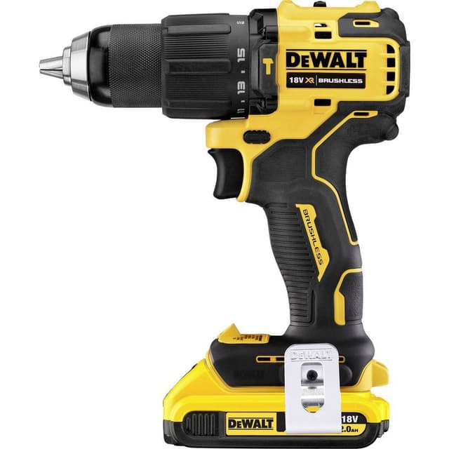 Dewalt DCD709D2T-QW Batteri slagboremaskine 1 stk