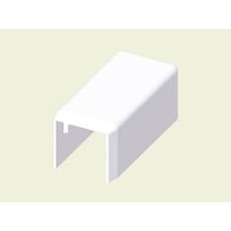 KOPOS 8671 HB Kabelkanal Endestykke 1 stk Hvid