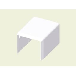 KOPOS 8931 HB Kabelkanal Endestykke 1 stk Hvid