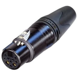 Neutrik NC10FXX-14-B XLR-kontakter Koppling rak Antal