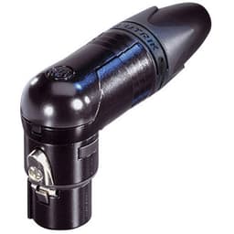 Neutrik NC4FRX-B NC4FRX-B XLR-kontakter Hona vinklad