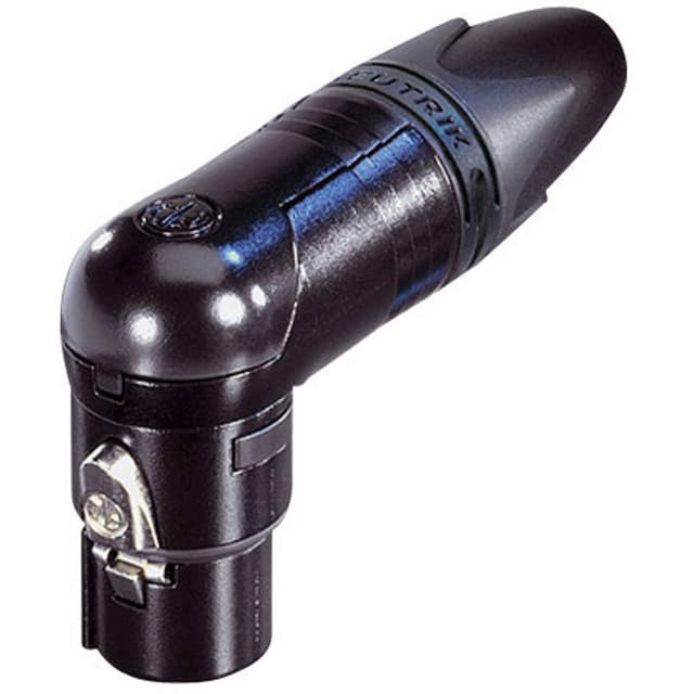 Neutrik NC4FRX-B NC4FRX-B XLR-kontakter Hona vinklad