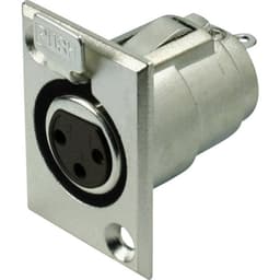 Kash 55021 KASH XLR-kontakter Flänsanslutning Antal