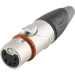 Hicon HI-X5CF-HD XLR-kontakter Koppling rak Antal