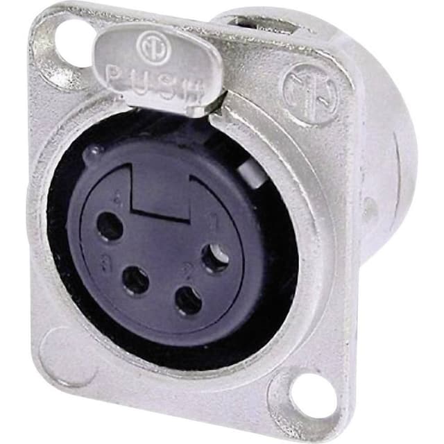 Neutrik NC4FD-L-1 NC4FD-L-1 XLR-kontakter