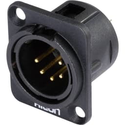 Hicon HI-X5DM-G HI-X5DM-G XLR-kontakter