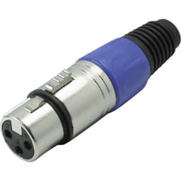 Kash 55022-B XLR-kontakter Koppling rak Antal poler: 3